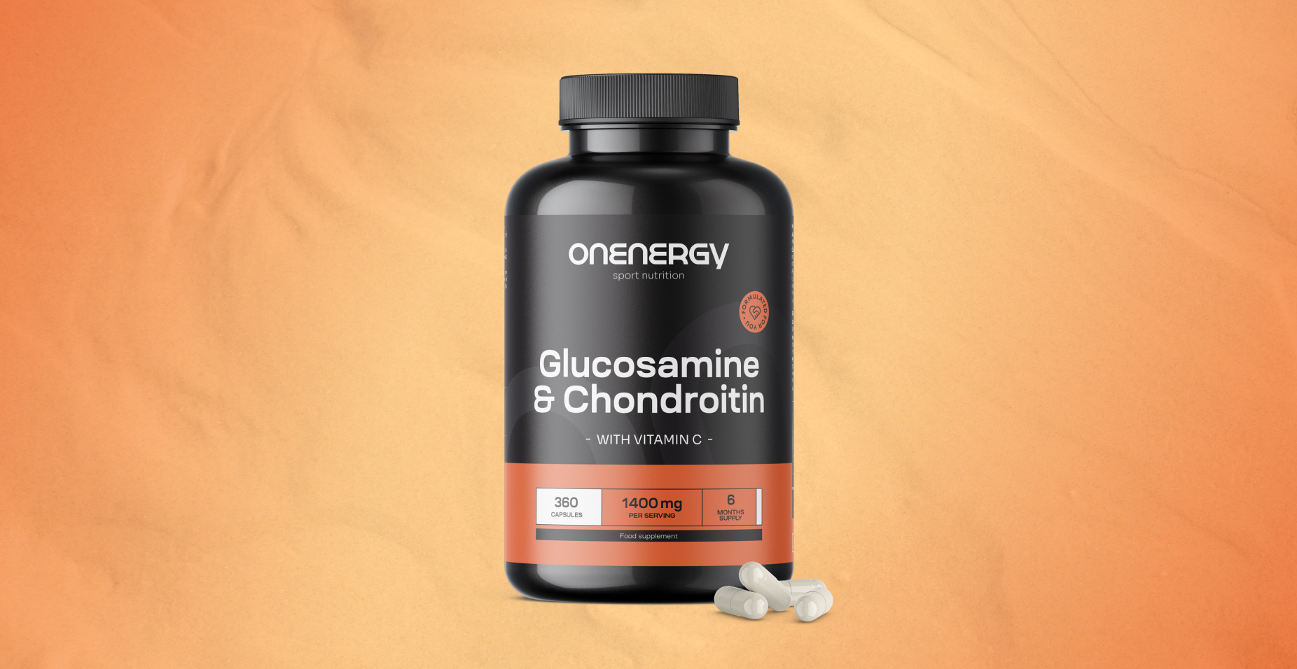 Glucosamine + chondroïtine 1400 mg