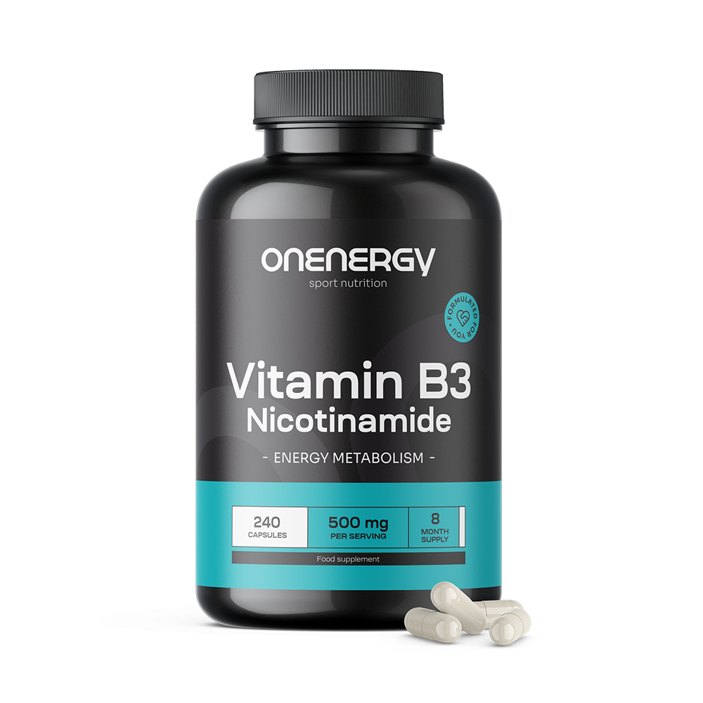Complément Alimentaire Wellbear Vitamine B3 500 Mg - 60 Gélules Neuves