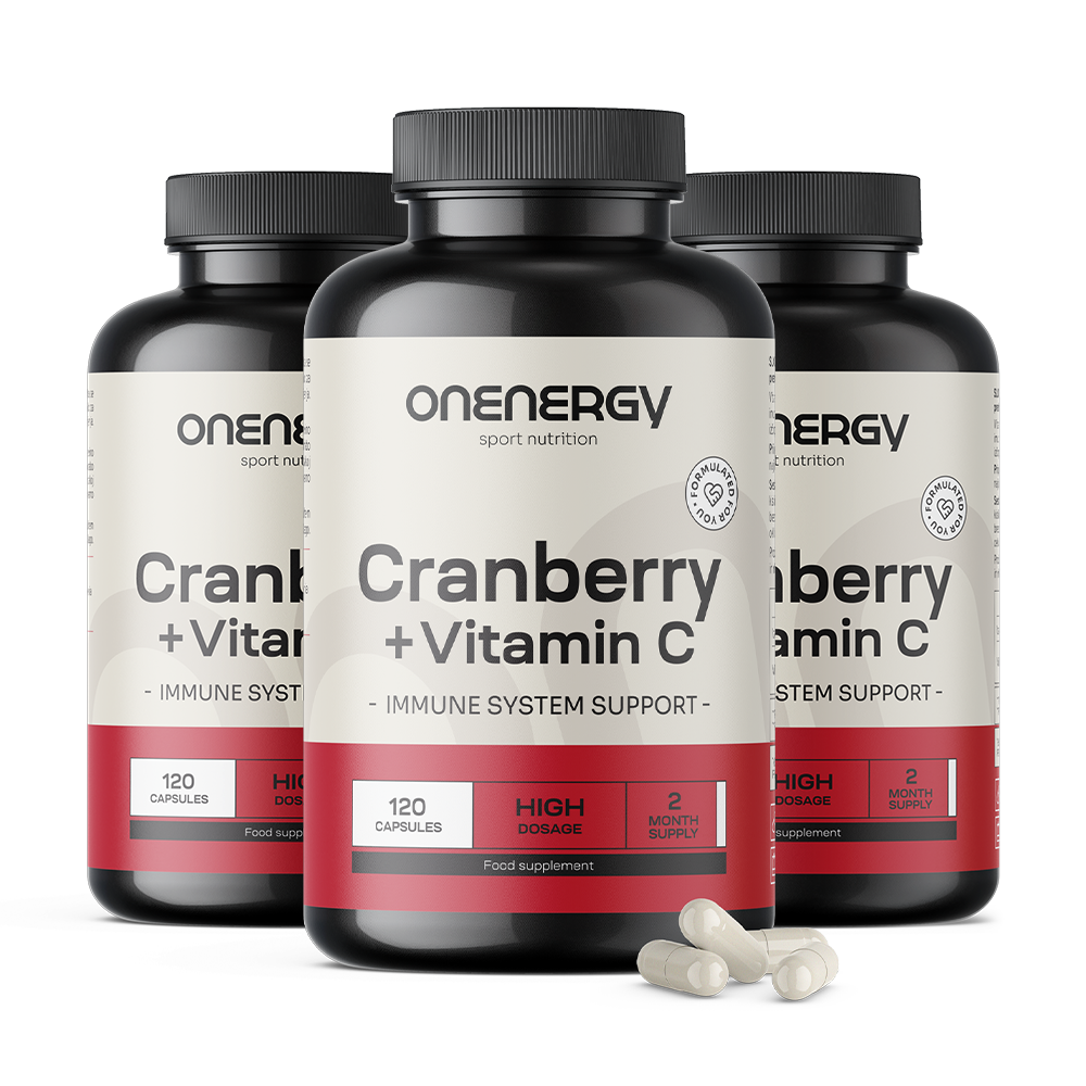 Gélules Extrait Canneberge 25 000 Mg + Vitamine C & E - 120 Unités - KENOFOR
