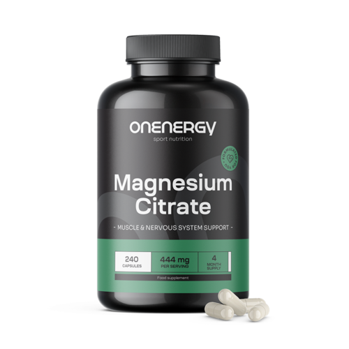 Citrate de magnésium 444 mg, 240 gélules