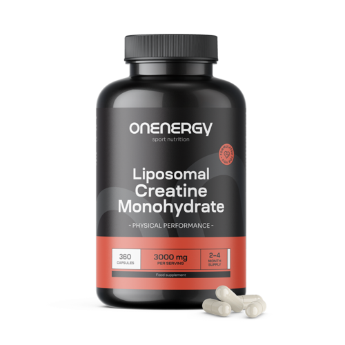 Créatine monohydrate liposomale 3000 mg, 360 gélules