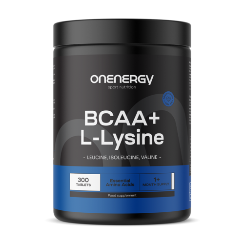 BCAA + L-lysine, 300 comprimés