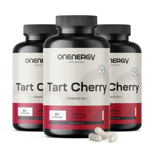 3x Cerise Montmorency 4000 mg – extrait 10:1, ensemble 270 gélules