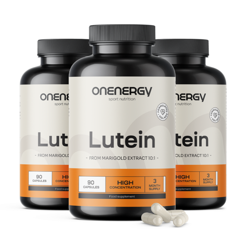 3x Lutéine, ensemble 270 gélules