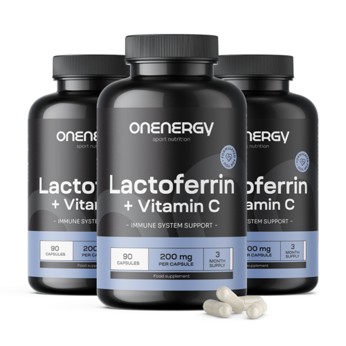 3x Lactoferrine 200 mg, ensemble 270 gélules