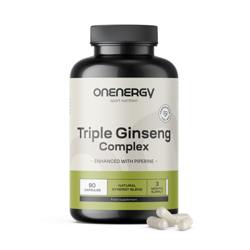 Complexe triple ginseng, 90 gélules