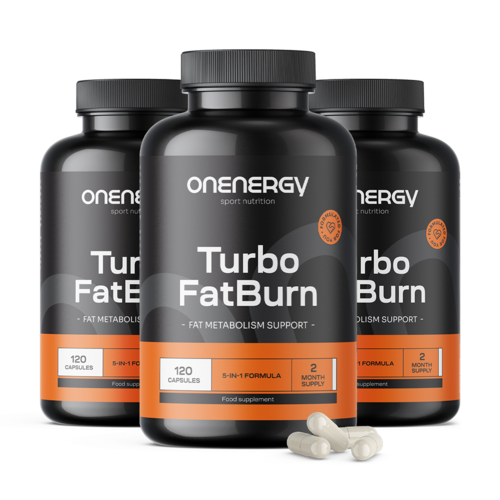 3x Turbo FatBurn, ensemble 360 gélules