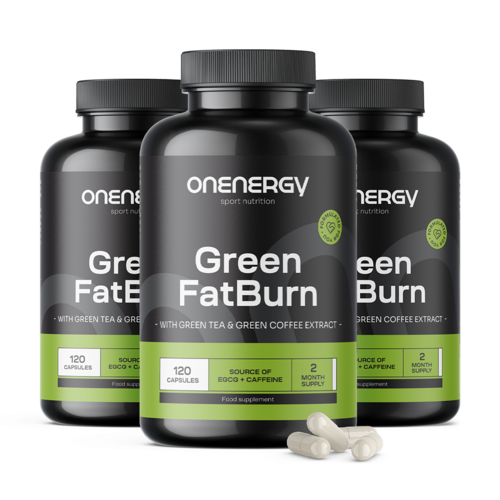 3x Green FatBurn, ensemble 360 gélules