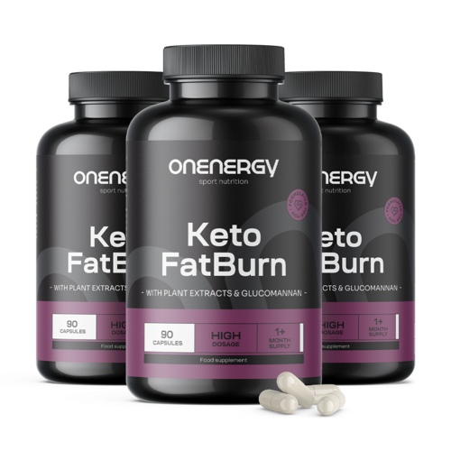 3x Keto FatBurn, ensemble 270 gélules