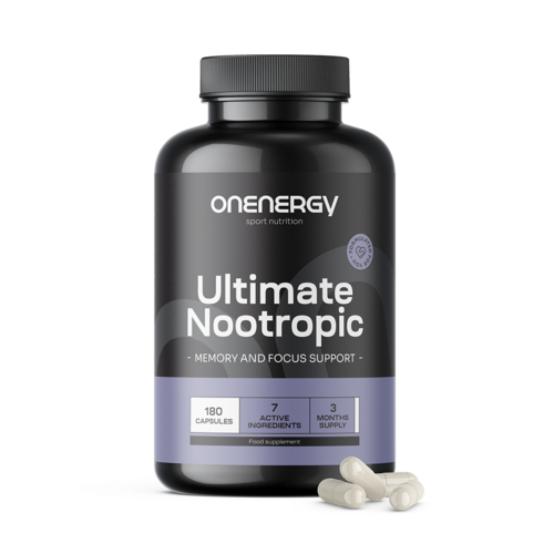 Ultimate Nootropic – complexe de soutien des fonctions cognitives, 180 gélules