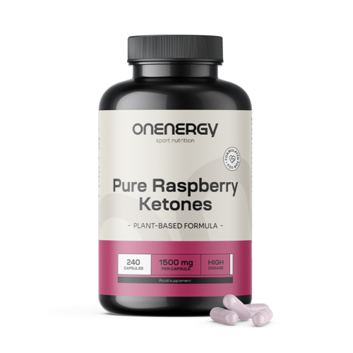 Cétones de framboise 1500 mg, 240 gélules